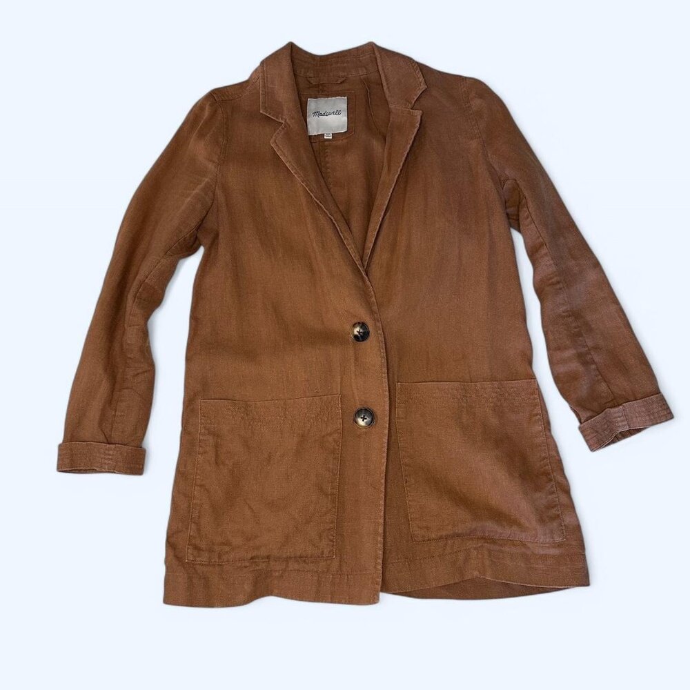 Madewell Linen Blazer